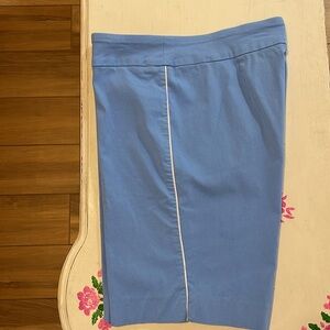 Counterparts 16P Ladies Shorts Baby Blue with a White Stripe